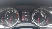 View of instrument panel