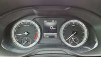 View of instrument panel