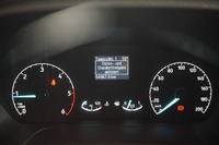 View of instrument panel