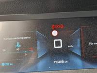 View of instrument panel