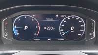 View of instrument panel