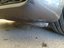 Front left bumper