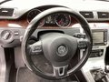 View of steering wheel