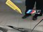Left mudguard