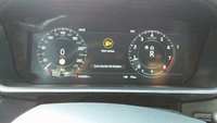 View of instrument panel
