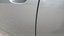 Traces of impact on door edge front left
