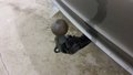 View of trailer tow-bar hitch