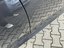 Traces of impact on door edge front right