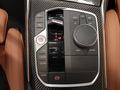 View of centre console