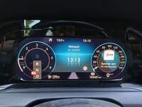 View of instrument panel