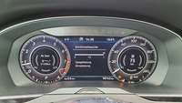 View of instrument panel