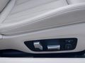 View of control buttons for electric seat adjustment
