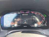 View of instrument panel