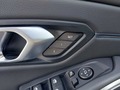 View of control buttons for electric seat adjustment