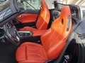 View of front seats