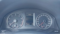 View of instrument panel