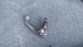 View of trailer tow-bar hitch
