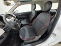 View of front seats