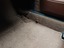 Carpeted floor