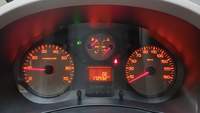 View of instrument panel