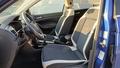 View of front seats