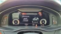 View of instrument panel
