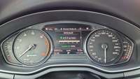View of instrument panel