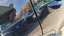 Traces of impact on door edge back right