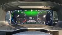 View of instrument panel