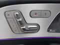 View of control buttons for electric seat adjustment
