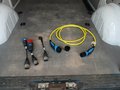 View of fittings for electric vehicle