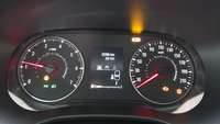 View of instrument panel