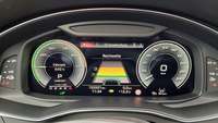 View of instrument panel