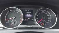 View of instrument panel