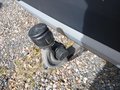 View of trailer tow-bar hitch