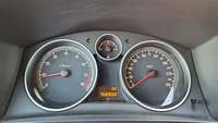 View of instrument panel