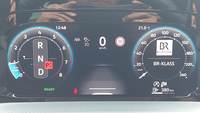 View of instrument panel