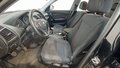 View of front seats