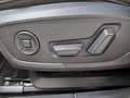 View of control buttons for electric seat adjustment