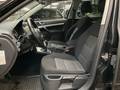 View of front seats