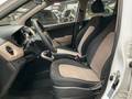 View of front seats