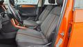 View of front seats