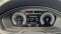 View of instrument panel