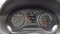 View of instrument panel
