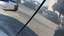Traces of impact on door edge back left