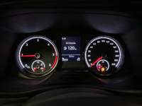 View of instrument panel
