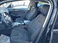 View of front seats