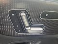 View of control buttons for electric seat adjustment