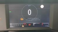 View of instrument panel