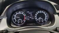 View of instrument panel